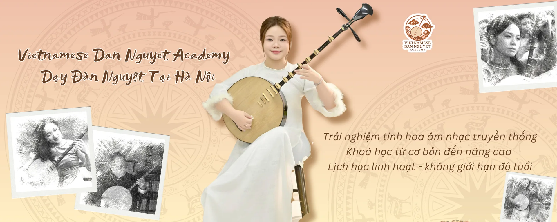 Vietnamese Dan Nguyet Academy — Dạy đàn nguyệt tại Hà Nội