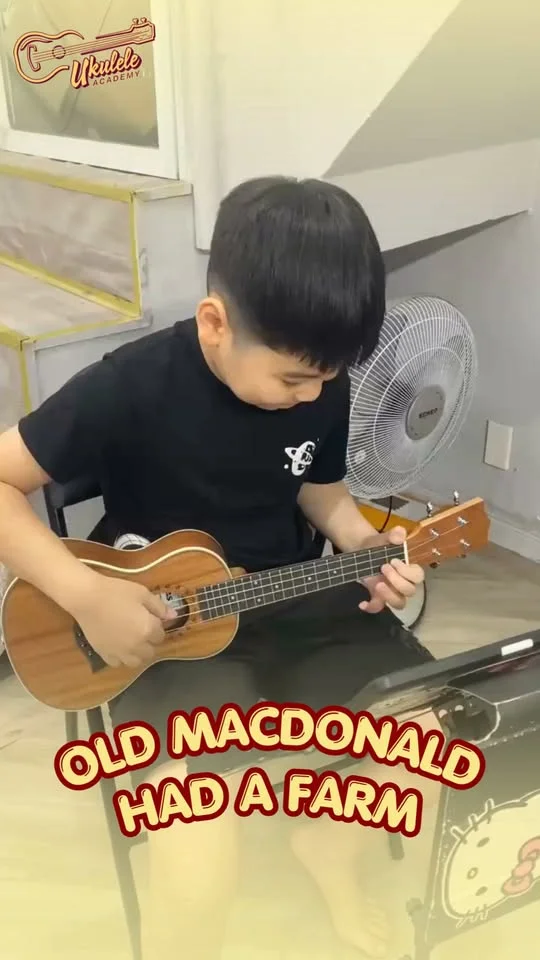 Ảnh bìa video Old MacDonald Had a Farm của Ukulele Academy