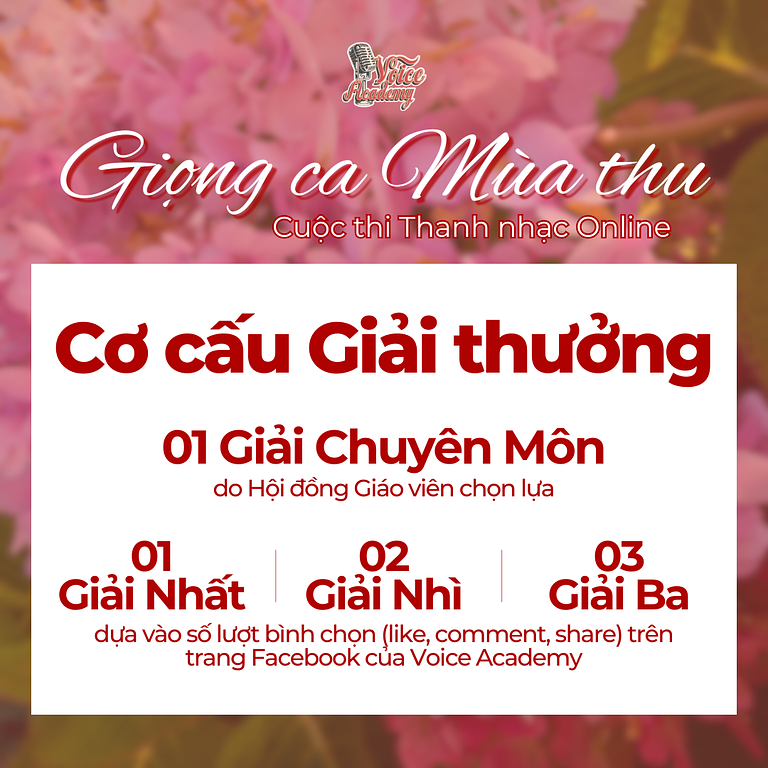 “Giọng ca Mùa thu” 2024: Sân chơi Âm nhạc cho các học viên Voice Academy