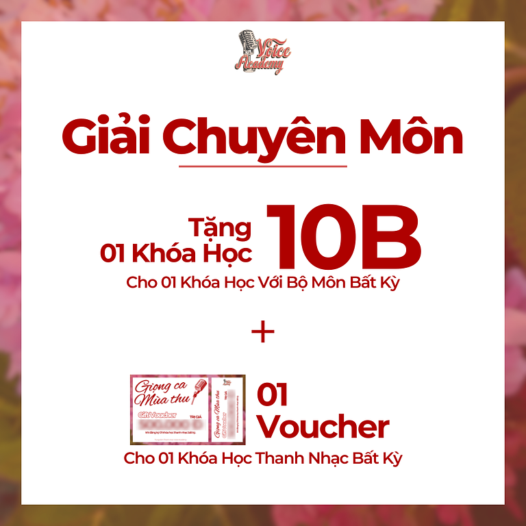 “Giọng ca Mùa thu” 2024: Sân chơi Âm nhạc cho các học viên Voice Academy