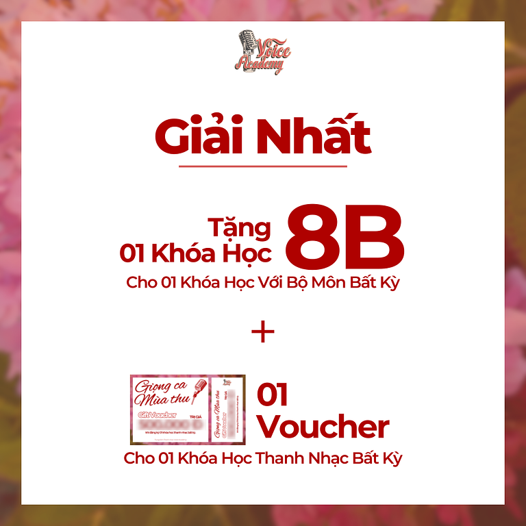 “Giọng ca Mùa thu” 2024: Sân chơi Âm nhạc cho các học viên Voice Academy