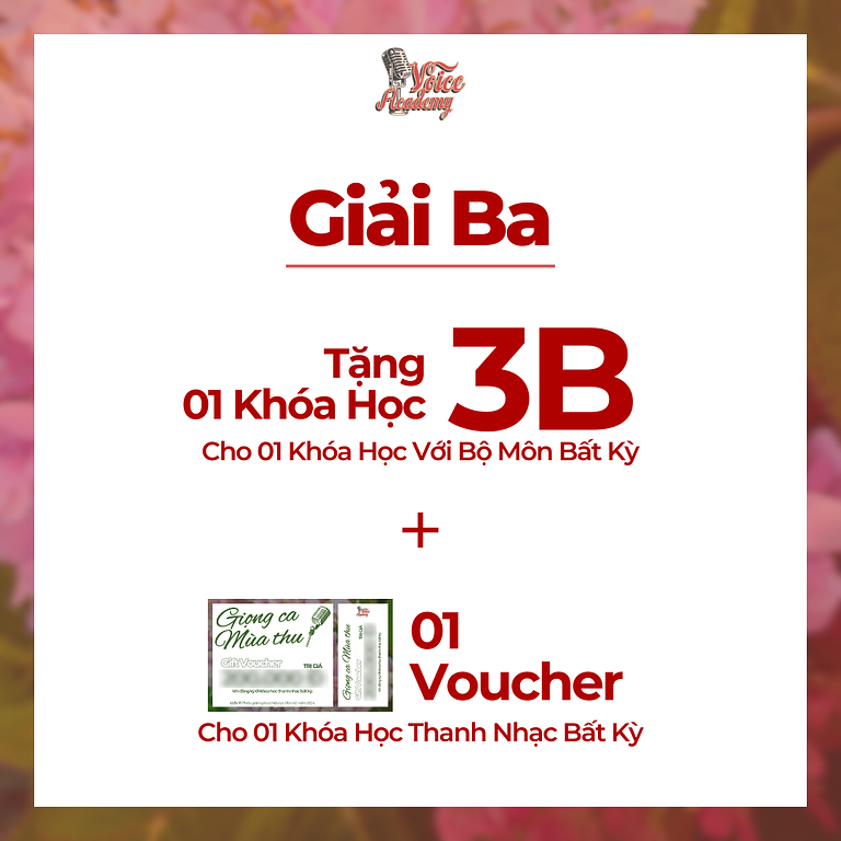 “Giọng ca Mùa thu” 2024: Sân chơi Âm nhạc cho các học viên Voice Academy