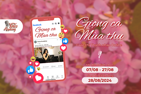 “Giọng ca Mùa thu” 2024: Sân chơi Âm nhạc cho các học viên Voice Academy