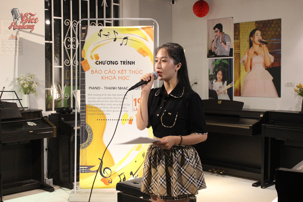 Buổi Báo cáo Kết thúc Khóa học tại Voice Academy ngày 28/07/2024