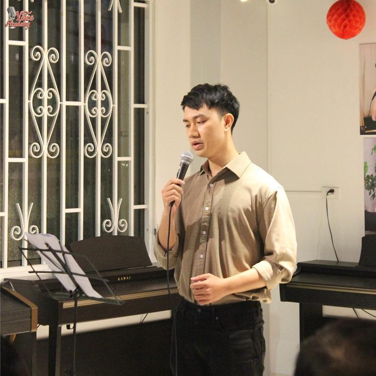 Chương trình Báo cáo Kết thúc Khóa học Thanh nhạc tại Voice Academy ngày 08/06/2024