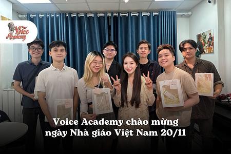 Cùng Voice Academy tri ân những người truyền lửa đam mê ca hát nhân ngày 20/11