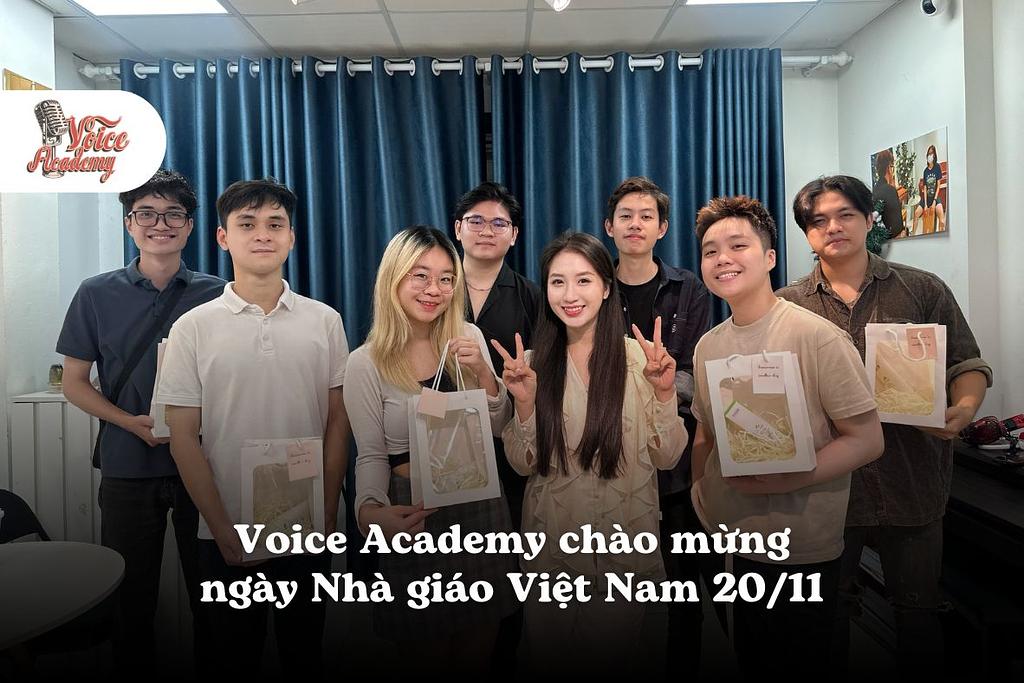 Cùng Voice Academy tri ân những người truyền lửa đam mê ca hát nhân ngày 20/11