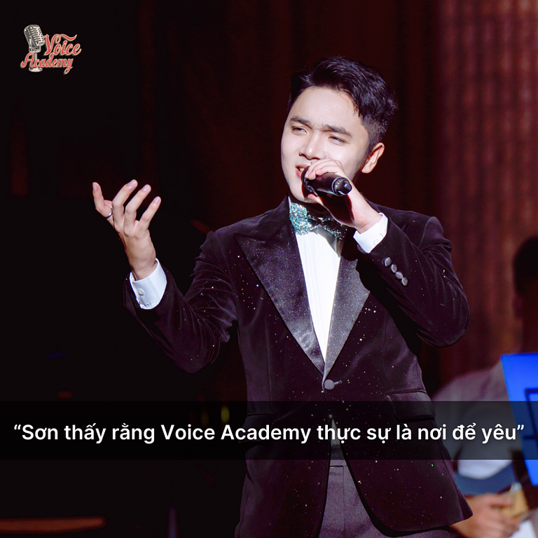Đặng Văn Sơn – Người bạn đã gắn bó với Voice Academy nhiều năm qua