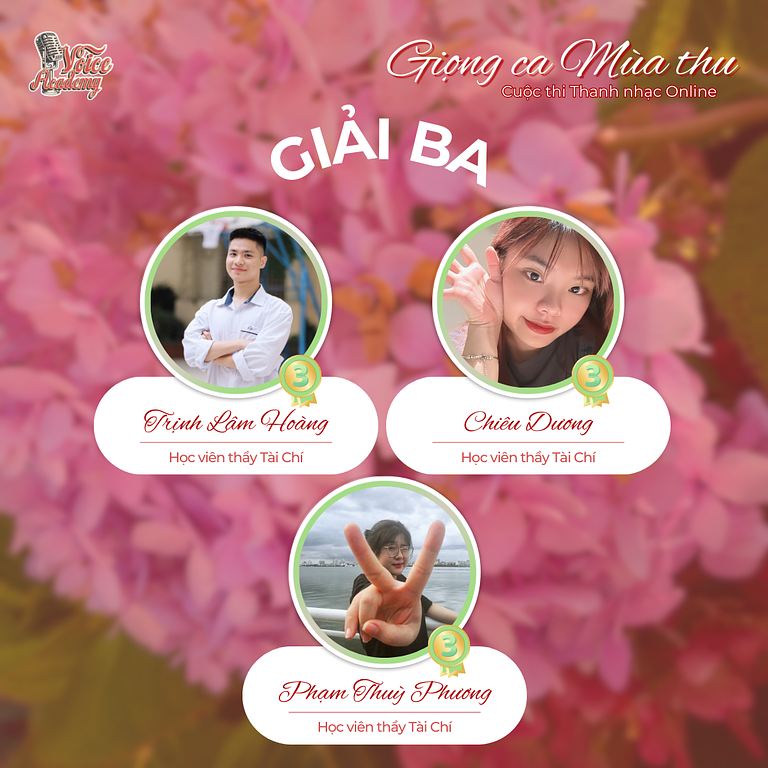 “Giọng ca Mùa thu” 2024: Công bố những Tài năng Sáng giá nhất của Voice Academy