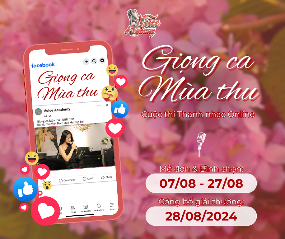 “Giọng ca Mùa thu” 2024: Sân chơi Âm nhạc cho các học viên Voice Academy