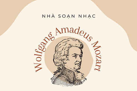 Wolfgang Amadeus Mozart- nhà soạn nhạc thế giới