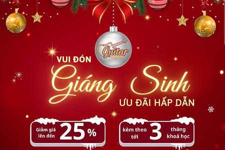 VUI ĐÓN GIÁNG SINH – NHẬN ƯU ĐÃI LÊN ĐẾN 25%