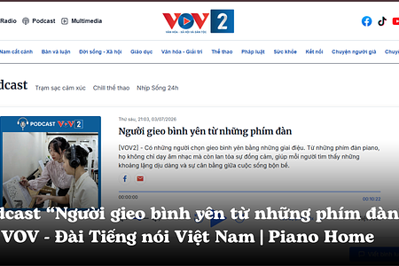 Piano Home cùng VOV – Đài Tiếng nói Việt Nam
