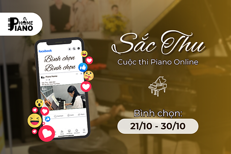 Các học viên của Piano Home đã chính thức bước vào đường đua “Sắc Thu” 2024