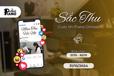 “Sắc Thu” 2024: Sân chơi Âm nhạc cho các học viên Piano Home