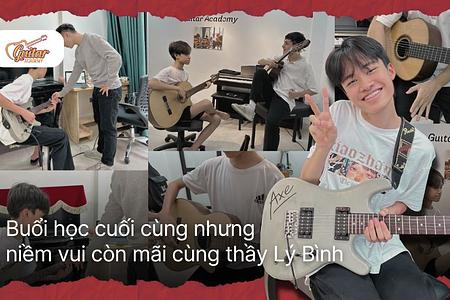 Học viên Đăng Dương: Buổi học cuối cùng nhưng niềm vui còn mãi cùng thầy Lý Bình