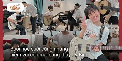 Học viên Đăng Dương: Buổi học cuối cùng nhưng niềm vui còn mãi cùng thầy Lý Bình