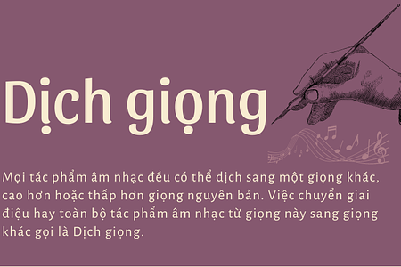 Làm sao để dịch giọng một bài hát?