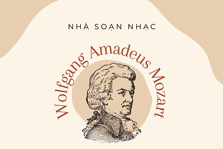 Wolfgang Amadeus Mozart- nhà soạn nhạc thế giới