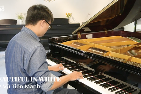 LET MUSIC BEGINS | Beautiful in White – HV Vũ Tiến Mạnh – GV Gia Khoa