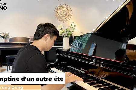 |Comptine D’un Autre Ete| – 1 bản Piano Cover bởi GV Trung Dũng