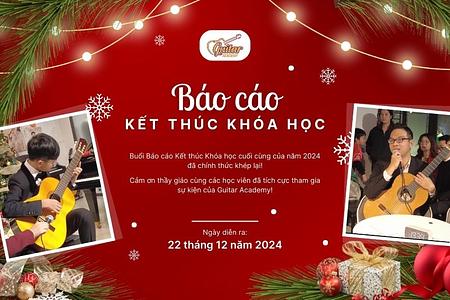 Đêm Nhạc Cuối Năm 2024 – Khoảnh Khắc Đáng Nhớ tại Guitar Academy Láng Hạ