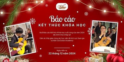 Đêm Nhạc Cuối Năm 2024 – Khoảnh Khắc Đáng Nhớ tại Guitar Academy Láng Hạ