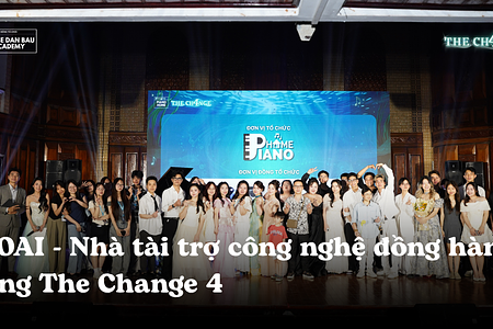 100AI – Nhà tài trợ công nghệ đồng hành cùng The Change 4 | Vietnamese Đàn Bầu Academy