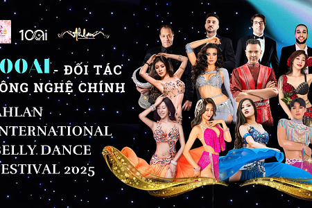 ĐỐI TÁC CÔNG NGHỆ CỦA VOICE ACADEMY- 100AI ĐỒNG HÀNH CÙNG AHLAN INTERNATIONAL BELLY DANCE FESTIVAL 2025