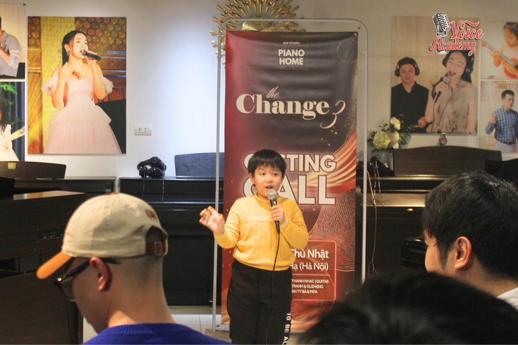 Casting thanh nhạc The Change 3: Hành trình tỏa sáng của những tài năng trẻ tại Voice Academy